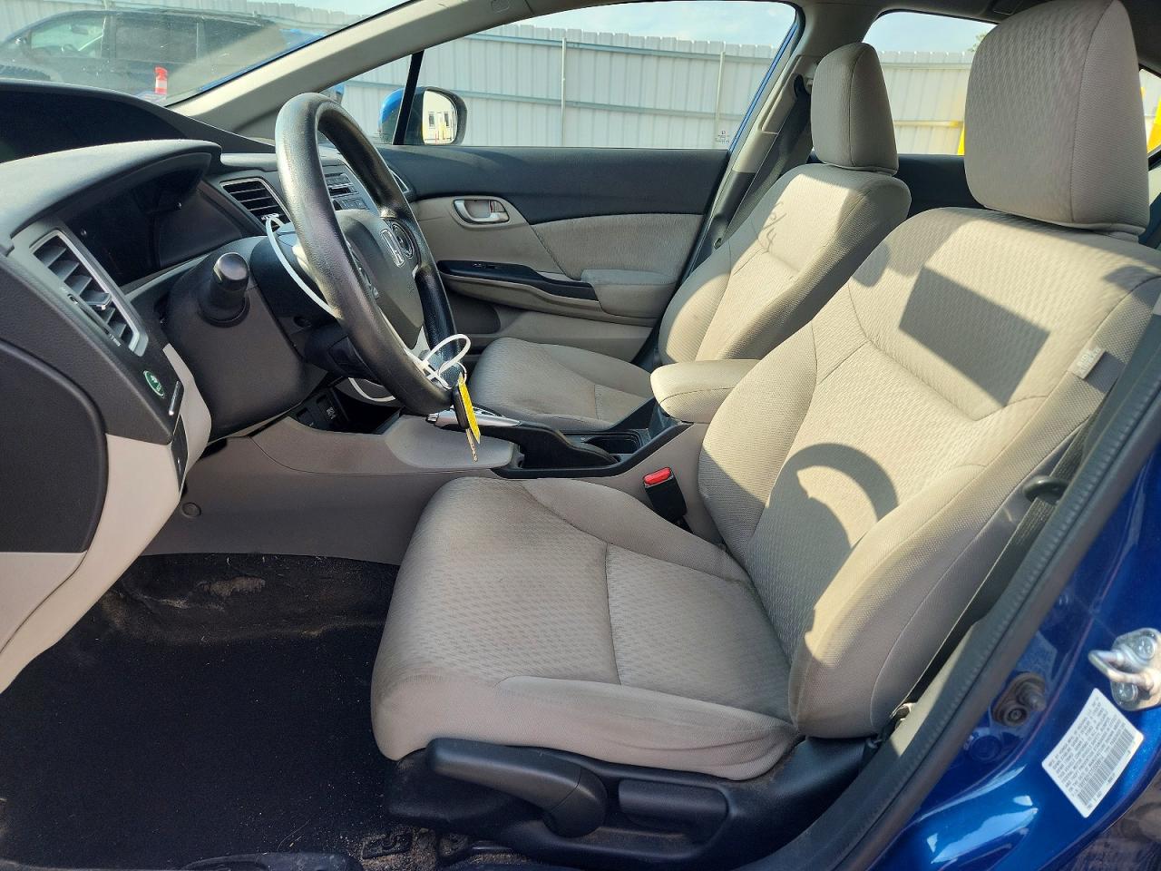 2014 Honda Civic Lx Blue vin: 19XFB2F57EE039914