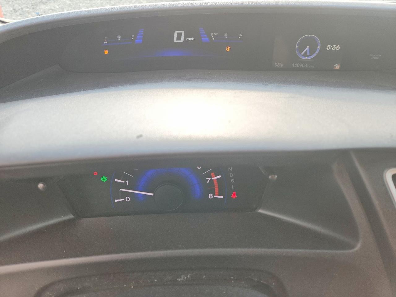 2014 Honda Civic Lx Blue vin: 19XFB2F57EE039914