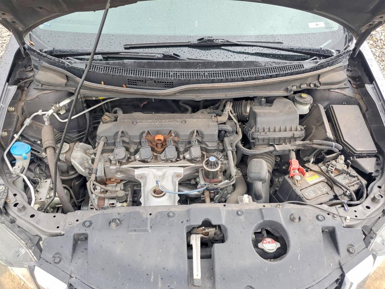 2014 Honda Civic Lx Gray vin: 19XFB2F57EE085288