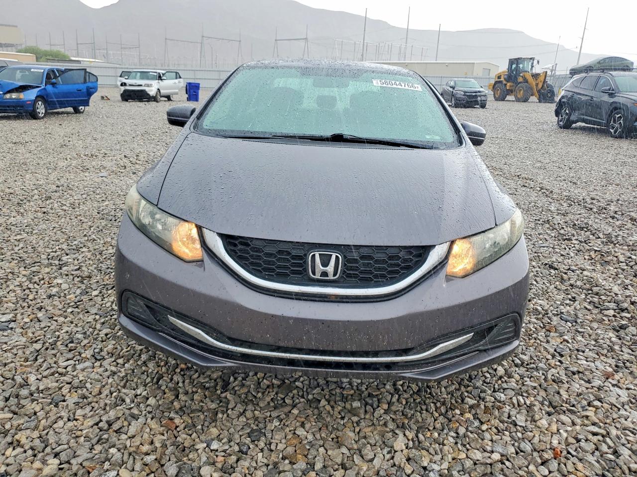 2014 Honda Civic Lx Gray vin: 19XFB2F57EE085288