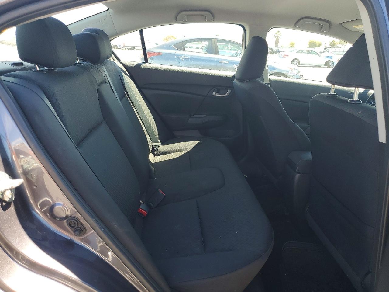 2014 Honda Civic Lx Gray vin: 19XFB2F57EE201136