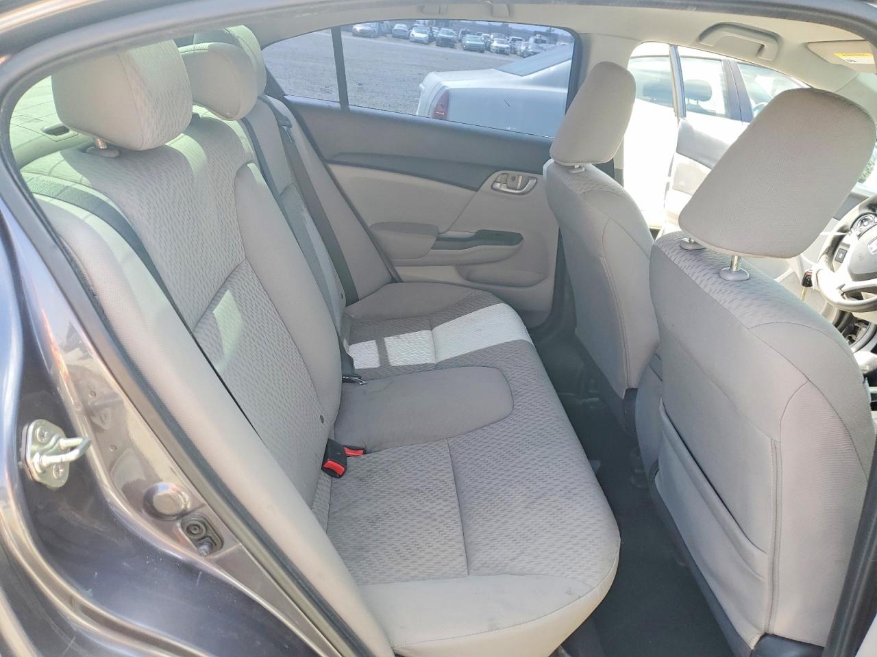 2014 Honda Civic Lx Gray vin: 19XFB2F57EE209365