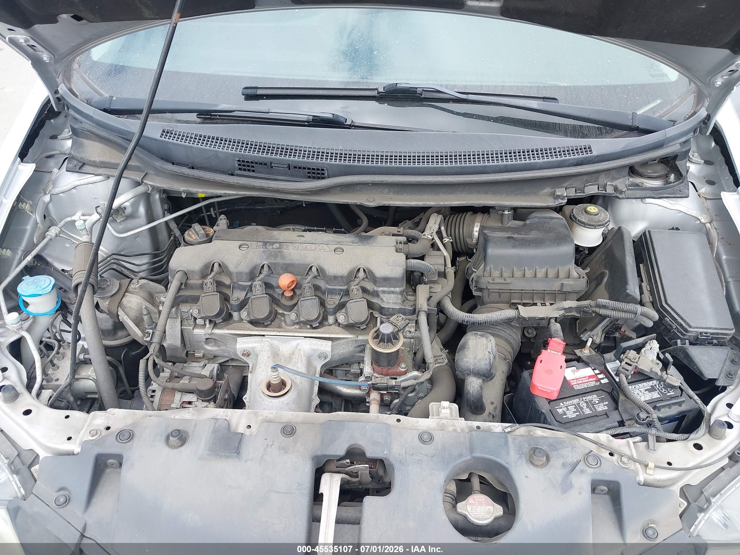 2014 Honda Civic Lx Silver vin: 19XFB2F57EE219944
