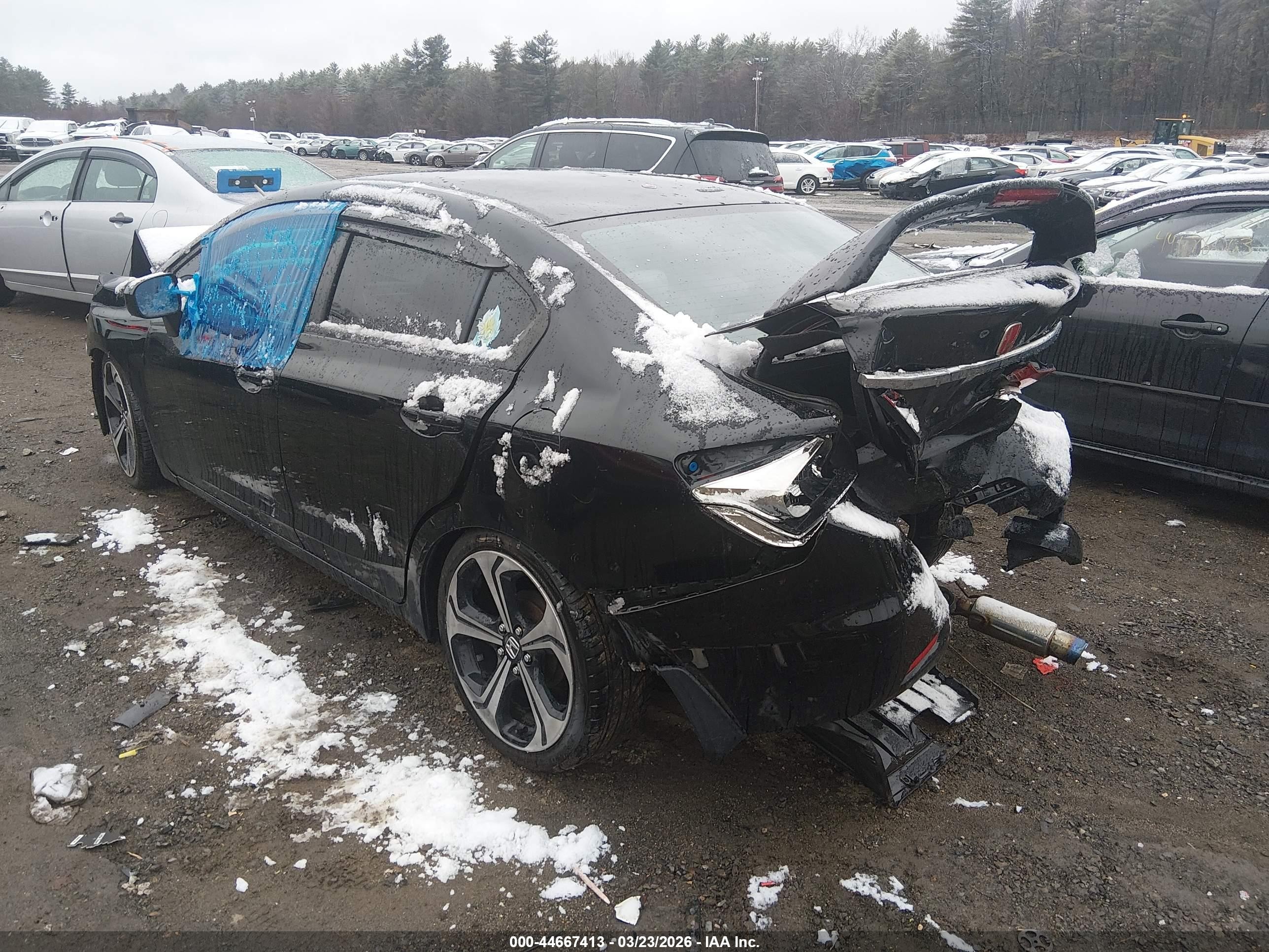2014 Honda Civic Lx Черный vin: 19XFB2F57EE225467