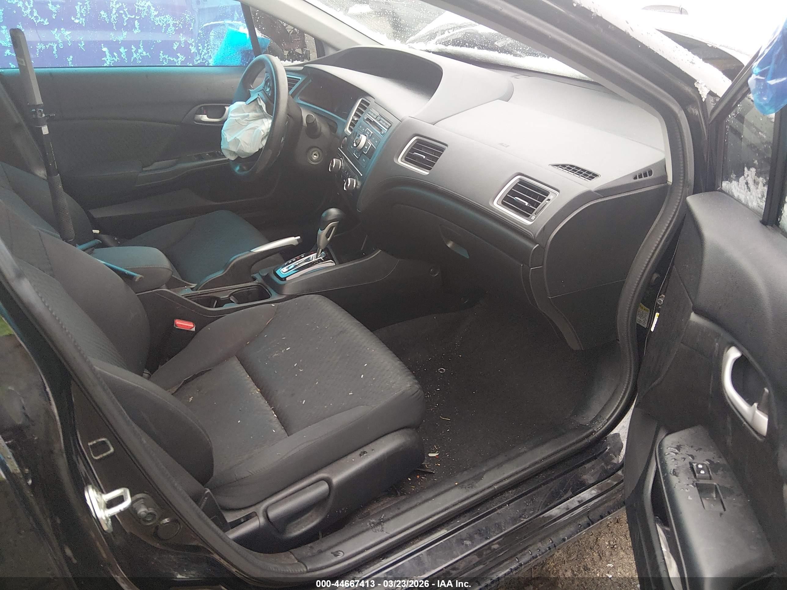 2014 Honda Civic Lx Черный vin: 19XFB2F57EE225467