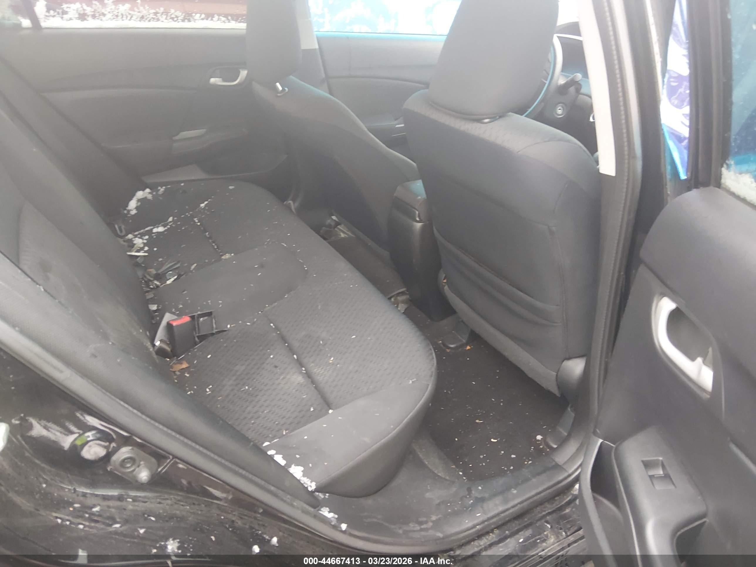 2014 Honda Civic Lx Черный vin: 19XFB2F57EE225467