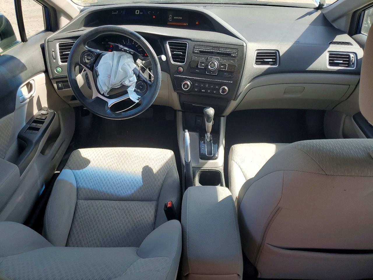 2014 Honda Civic Lx Blue vin: 19XFB2F57EE248361