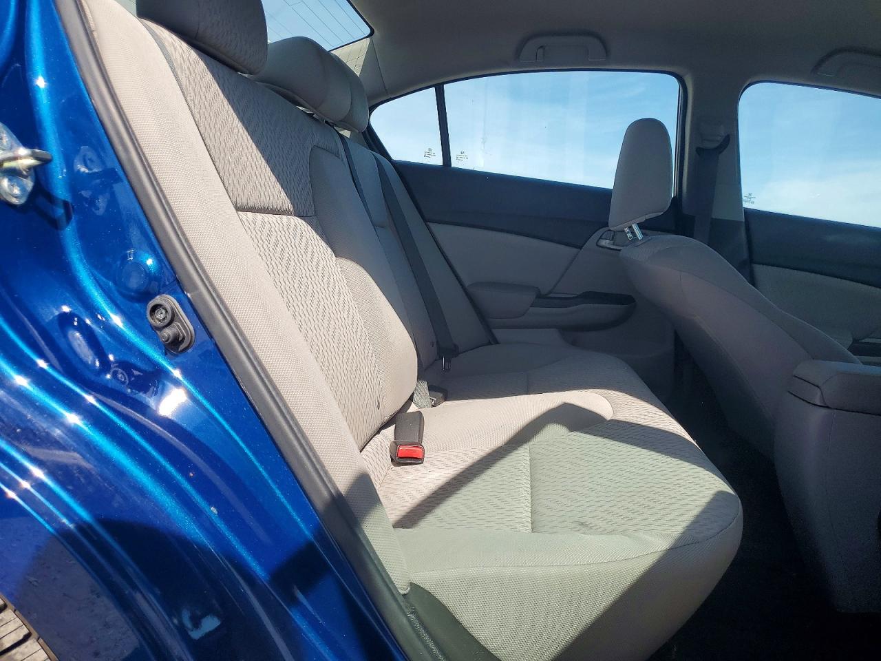 2014 Honda Civic Lx Blue vin: 19XFB2F57EE248361