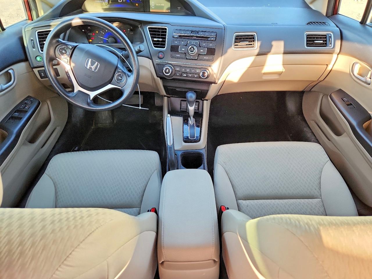 2014 Honda Civic Lx Burgundy vin: 19XFB2F57EE254600