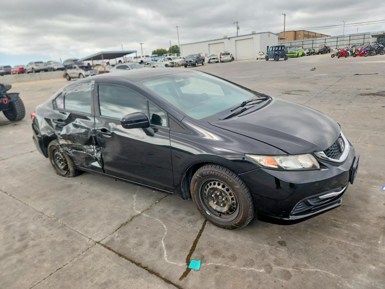2014 Honda Civic Lx Угольный vin: 19XFB2F57EE256525