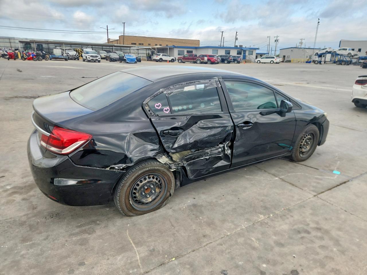 2014 Honda Civic Lx Угольный vin: 19XFB2F57EE256525