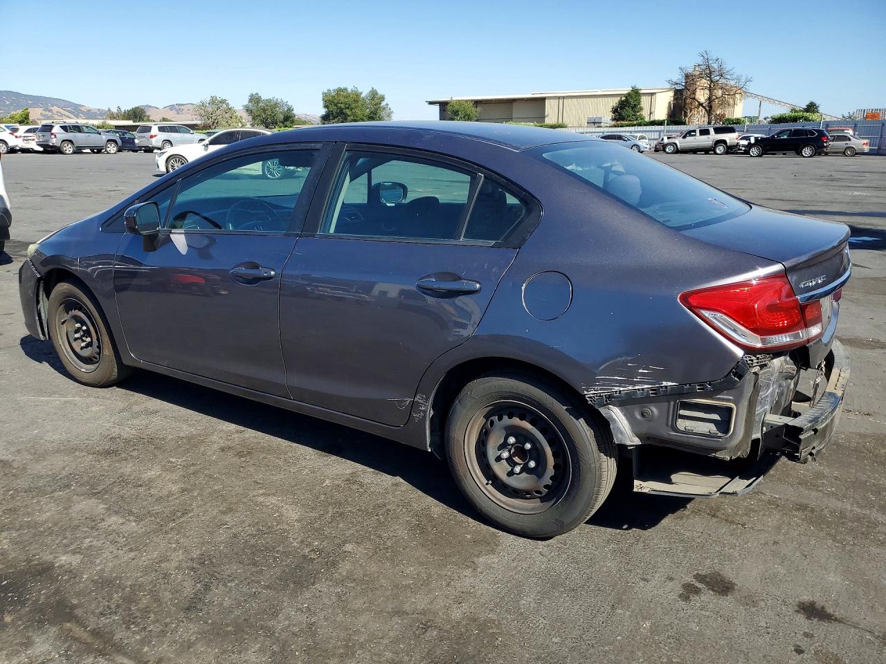 2014 Honda Civic Lx Charcoal vin: 19XFB2F57EE264446