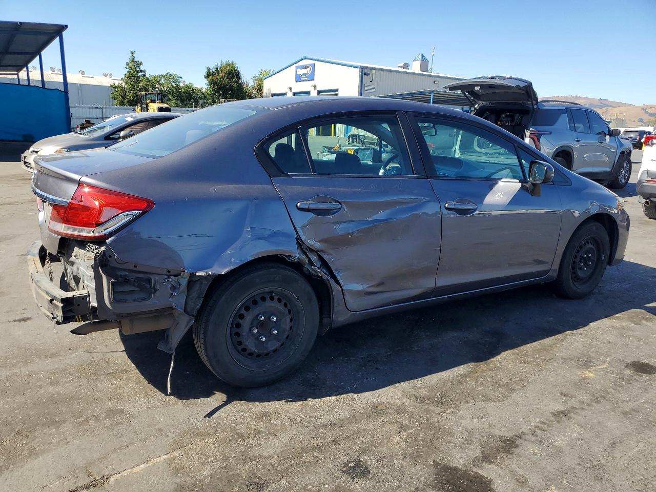 2014 Honda Civic Lx Charcoal vin: 19XFB2F57EE264446