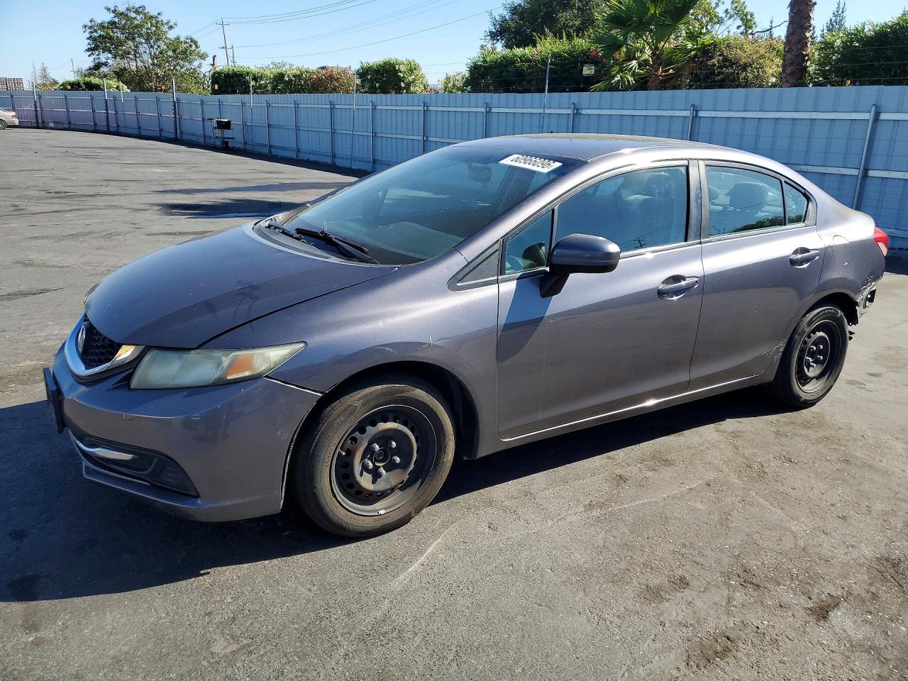 2014 Honda Civic Lx Charcoal vin: 19XFB2F57EE264446