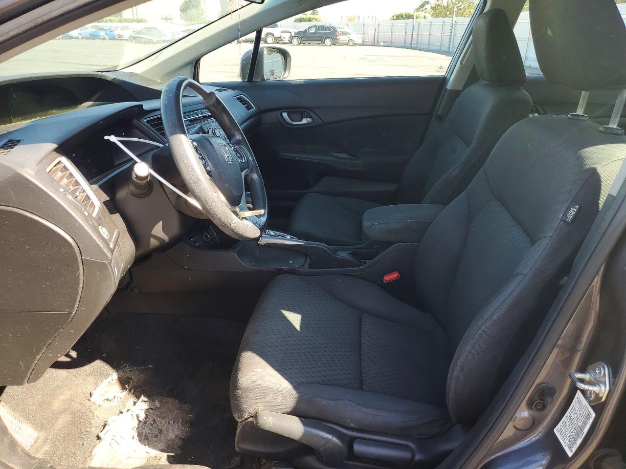 2014 Honda Civic Lx Charcoal vin: 19XFB2F57EE264446