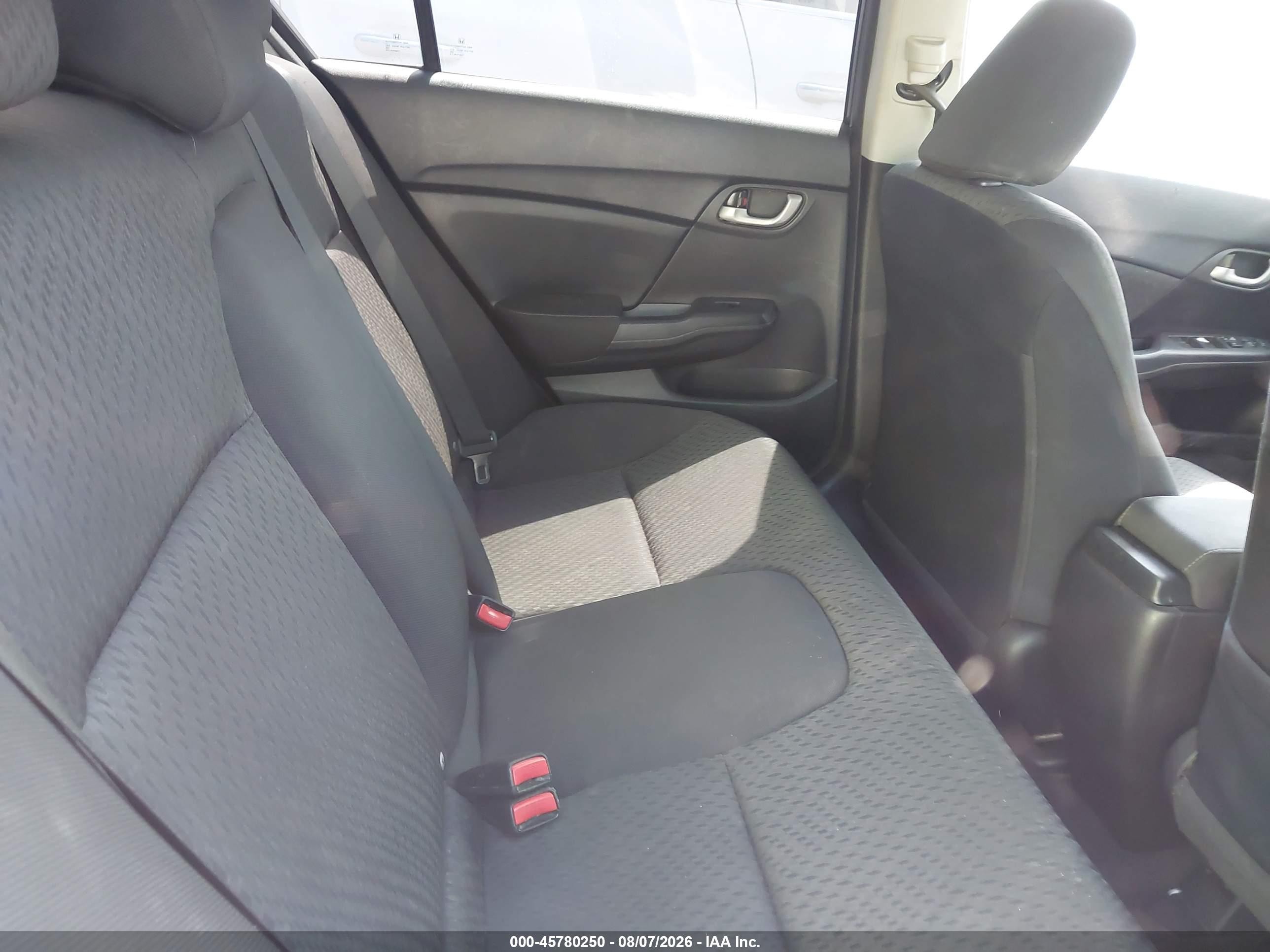 2014 Honda Civic Lx Gray vin: 19XFB2F57EE266018