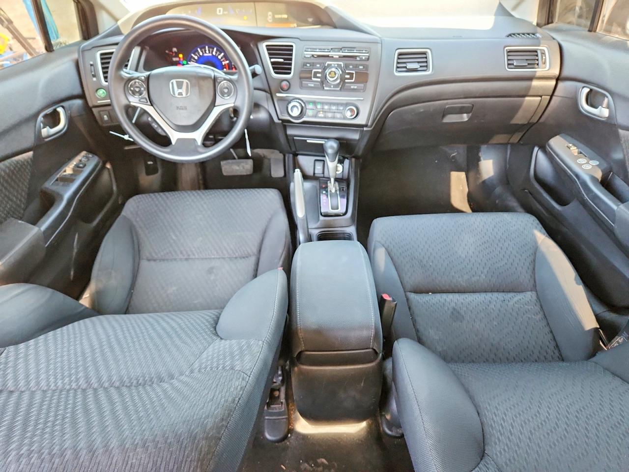2015 Honda Civic Lx Black vin: 19XFB2F57FE003805