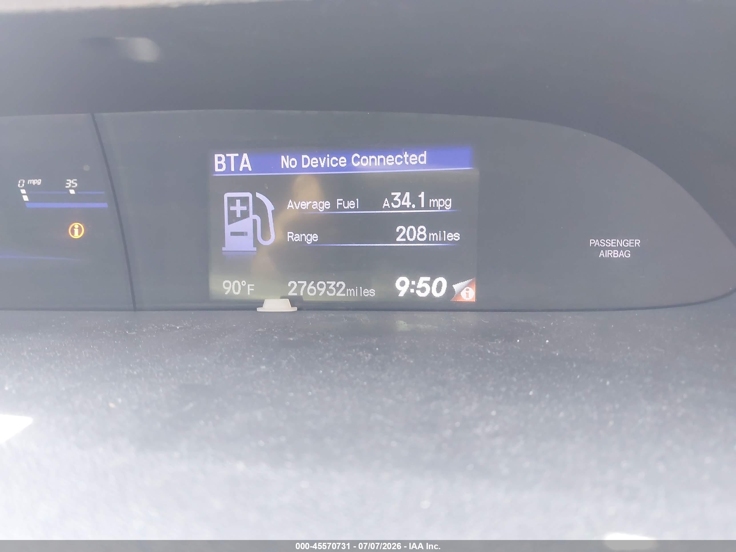 2015 Honda Civic Lx Blue vin: 19XFB2F57FE007854