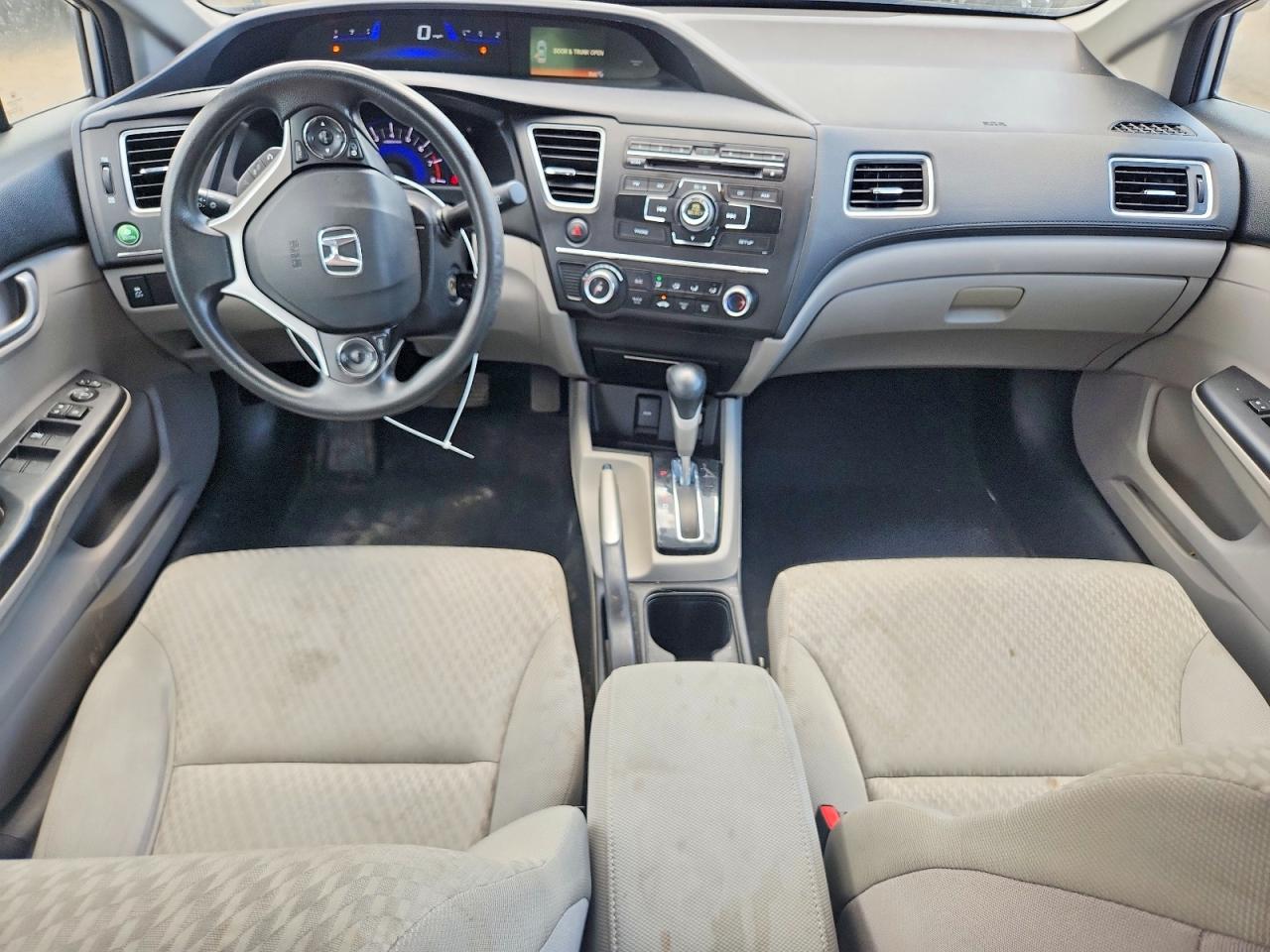 2015 Honda Civic Lx Silver vin: 19XFB2F57FE018515