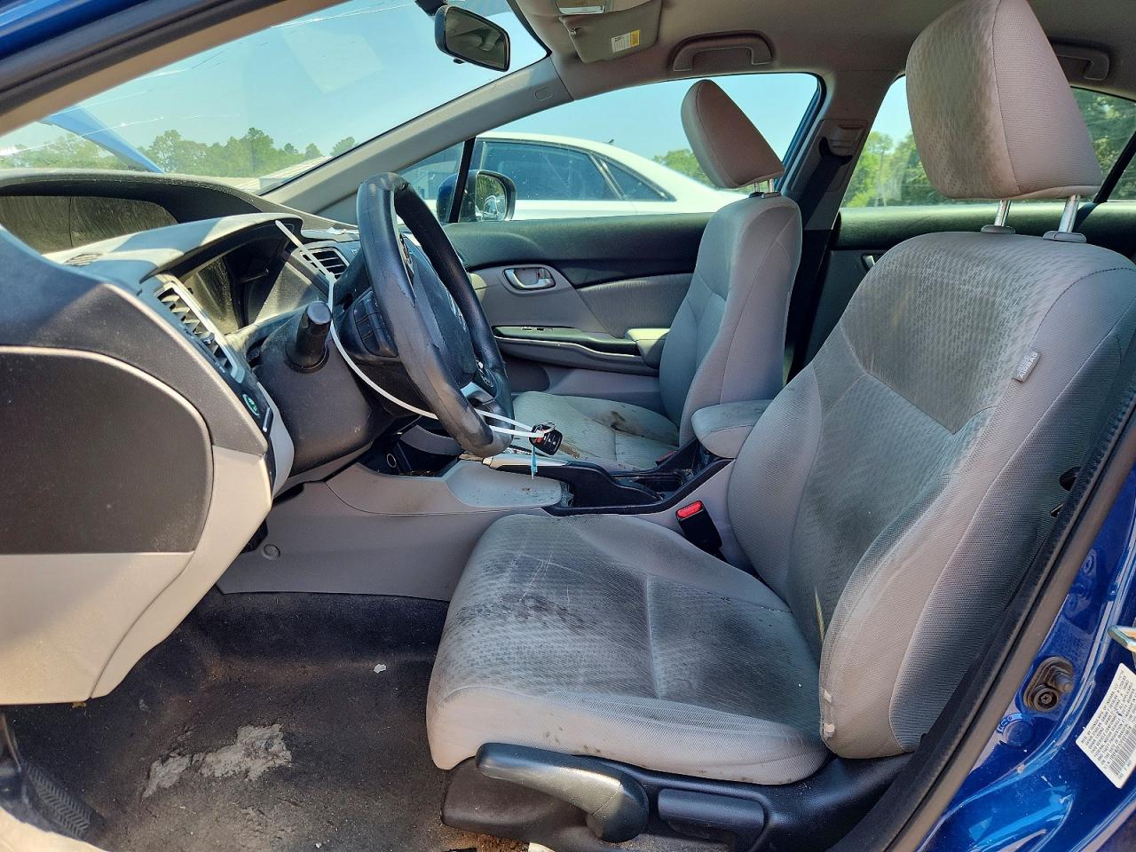 2015 Honda Civic Lx Синий vin: 19XFB2F57FE019678