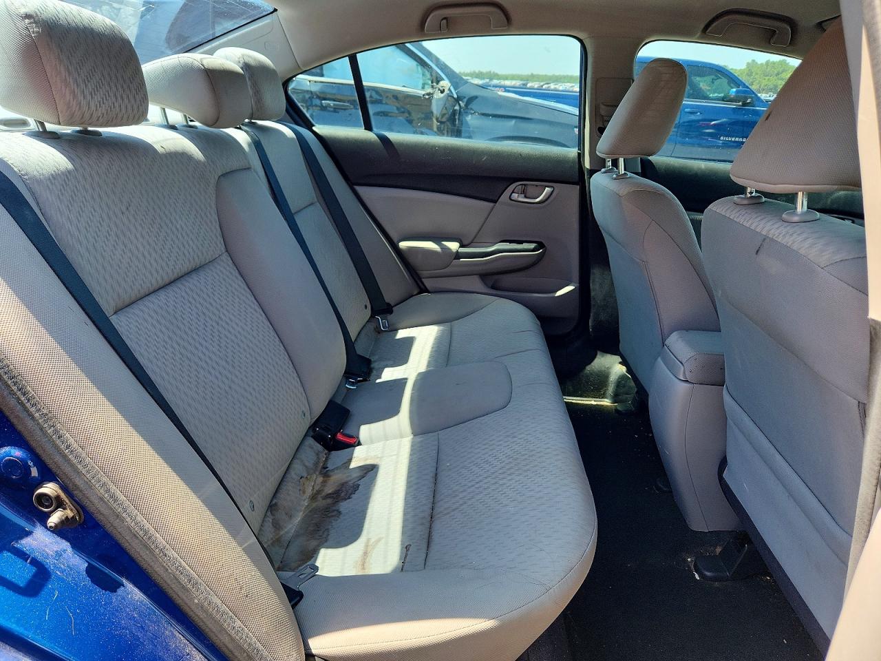 2015 Honda Civic Lx Синий vin: 19XFB2F57FE019678
