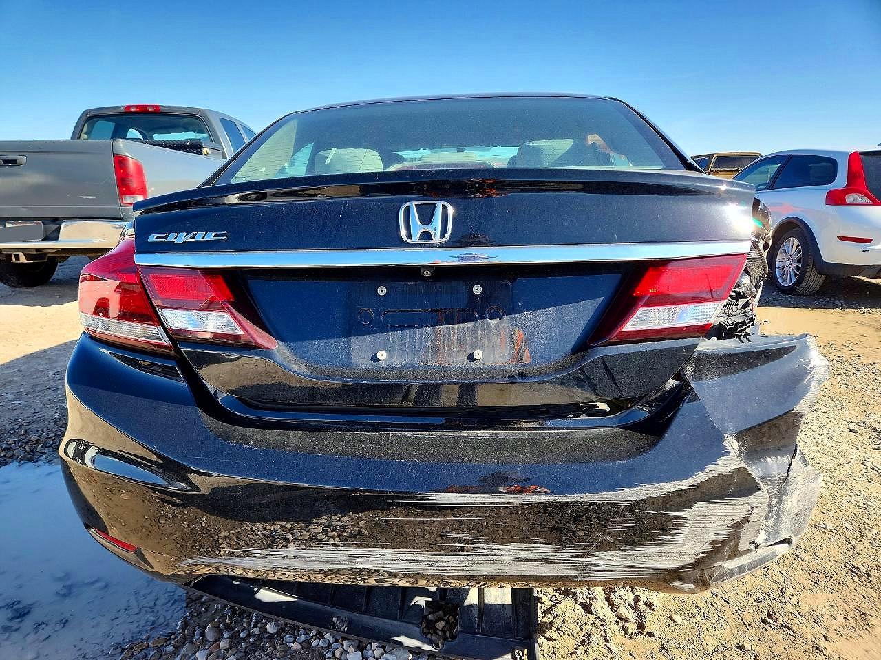 2015 Honda Civic Lx Black vin: 19XFB2F57FE079847