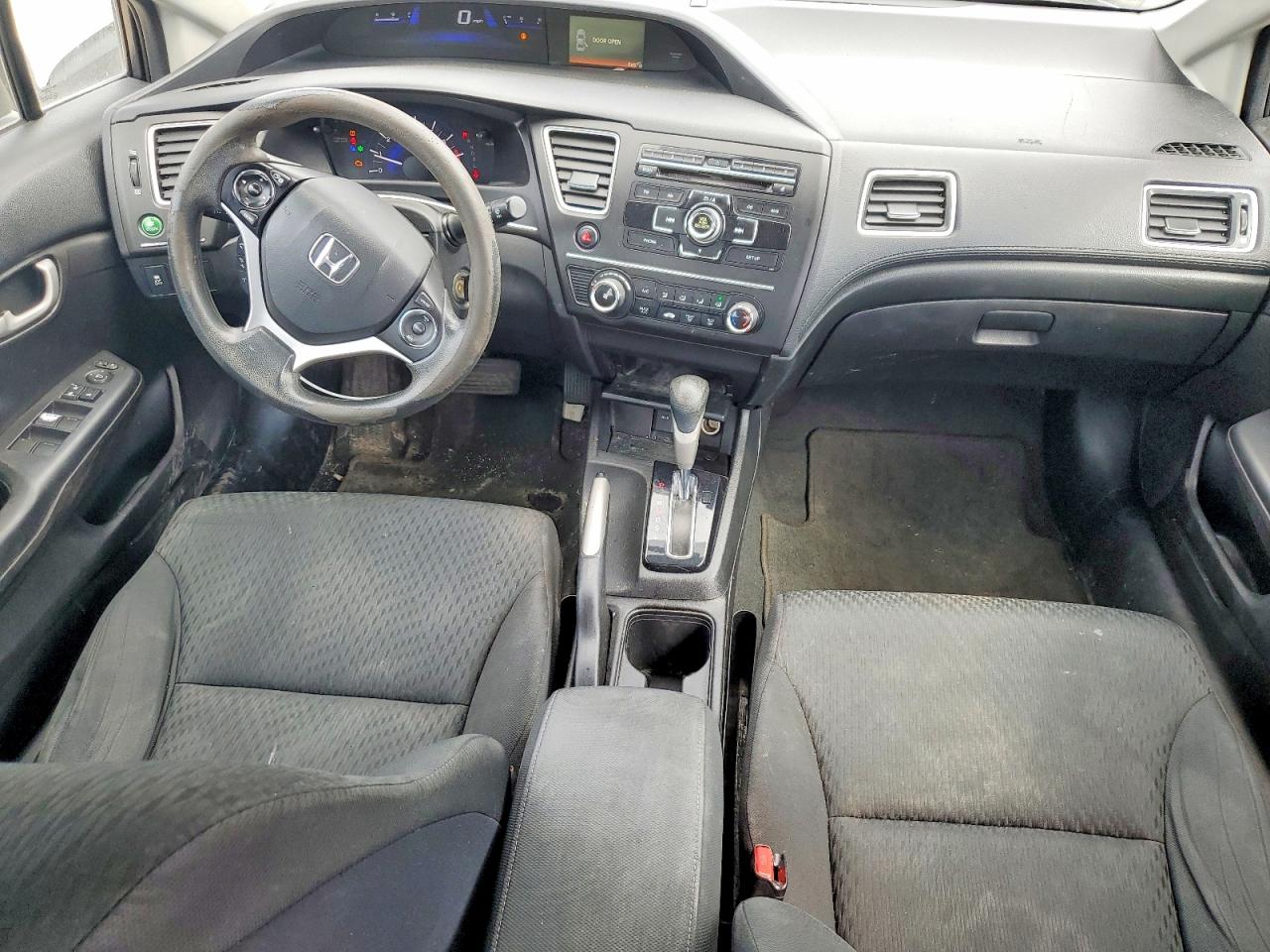 2015 Honda Civic Lx Gray vin: 19XFB2F57FE092162