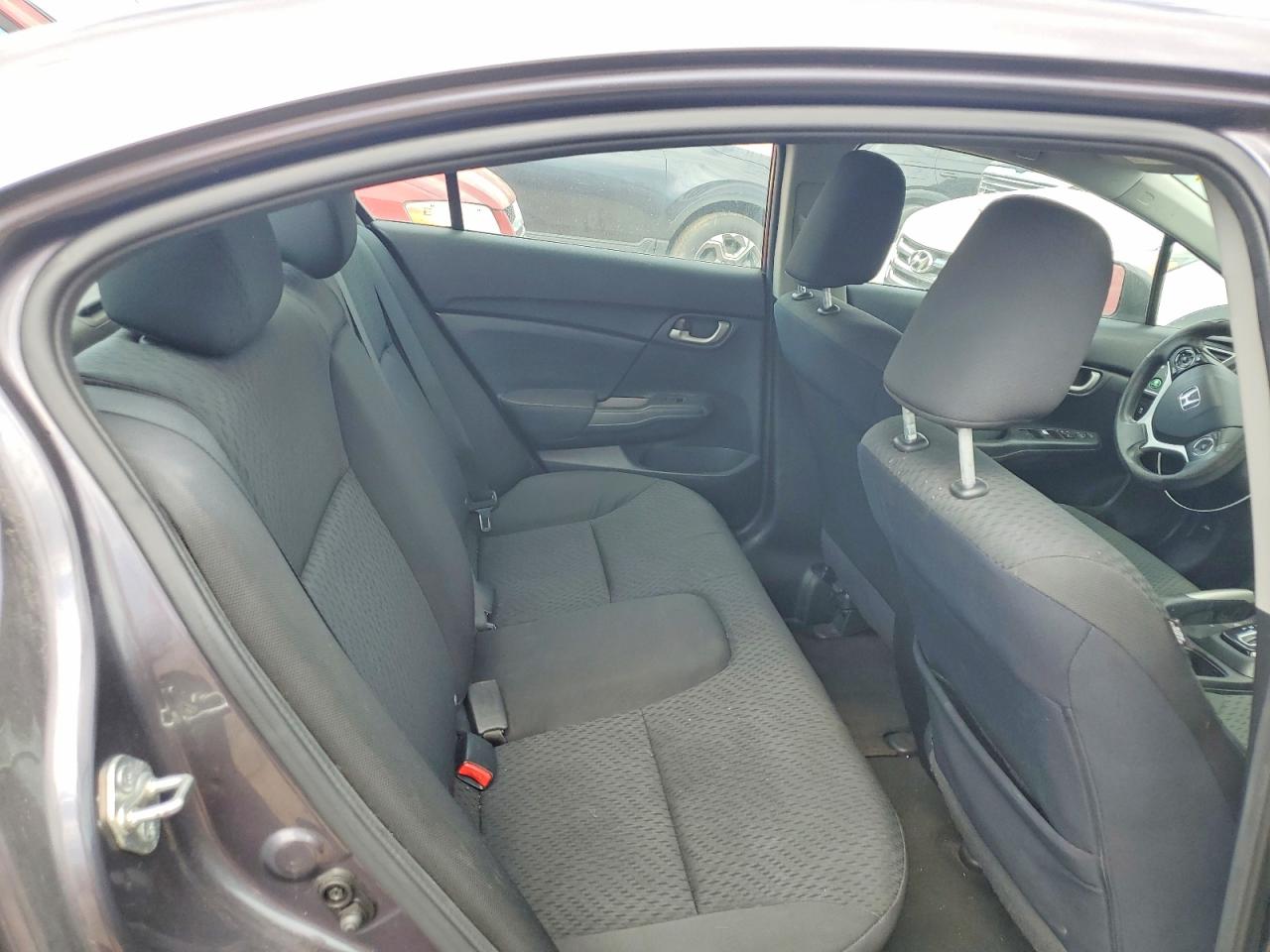 2015 Honda Civic Lx Gray vin: 19XFB2F57FE092162