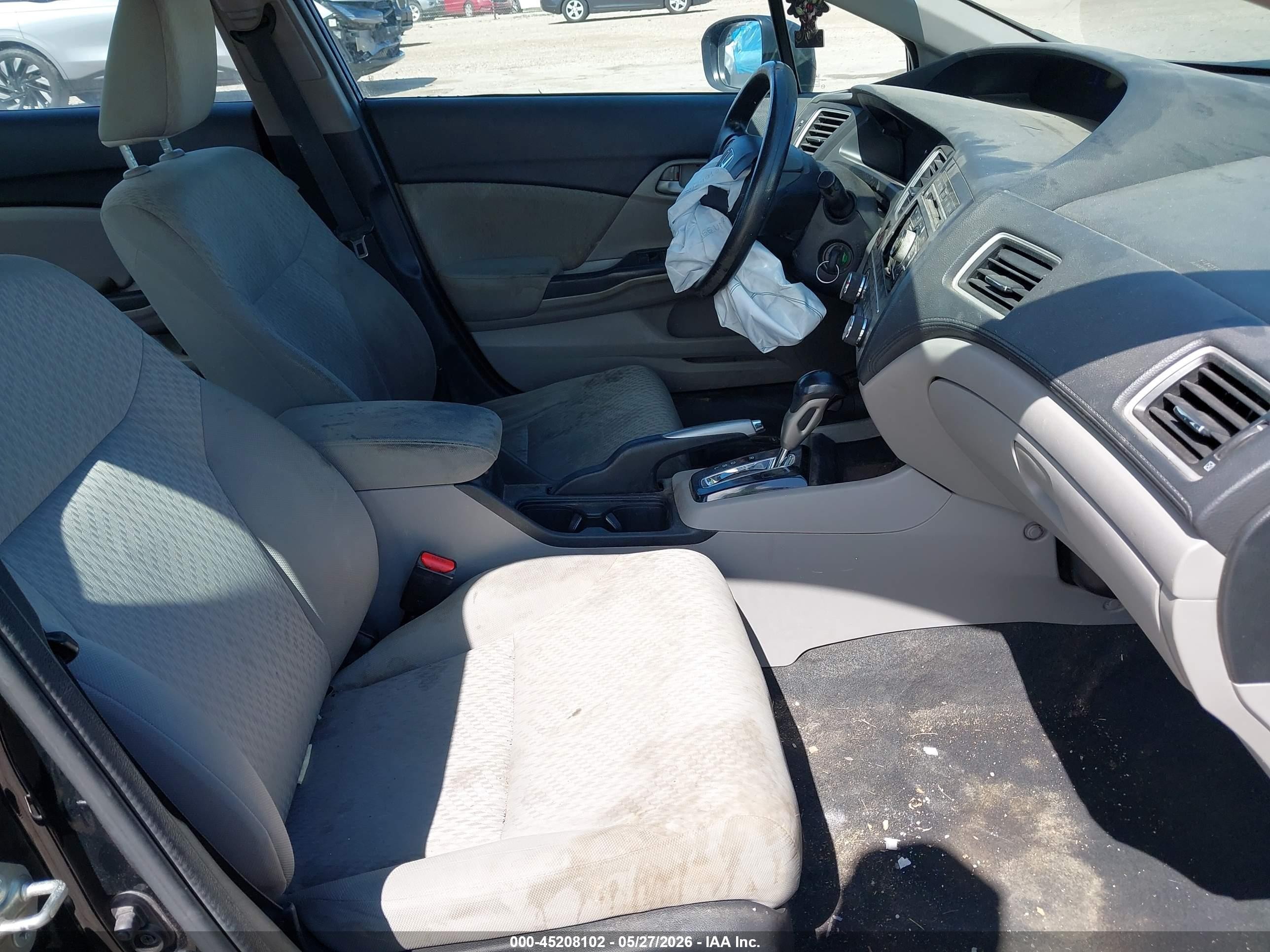 2015 Honda Civic Lx Black vin: 19XFB2F57FE109963
