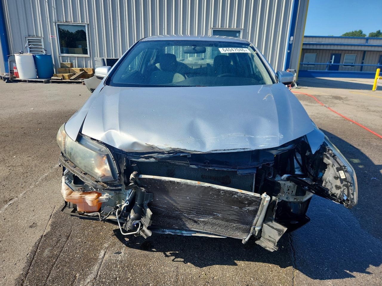2015 Honda Civic Lx Silver vin: 19XFB2F57FE110658