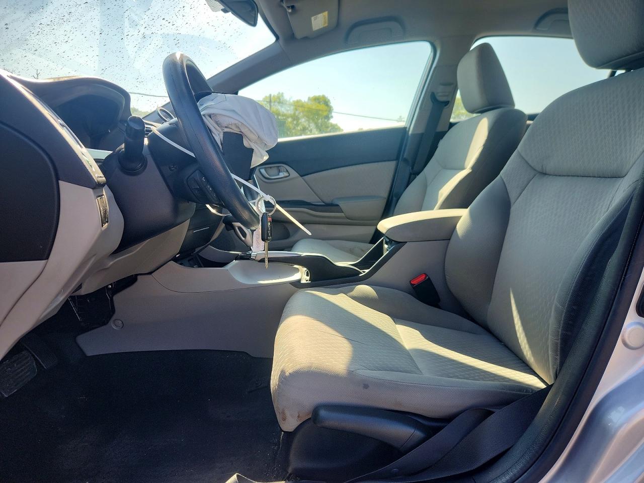 2015 Honda Civic Lx Silver vin: 19XFB2F57FE110658