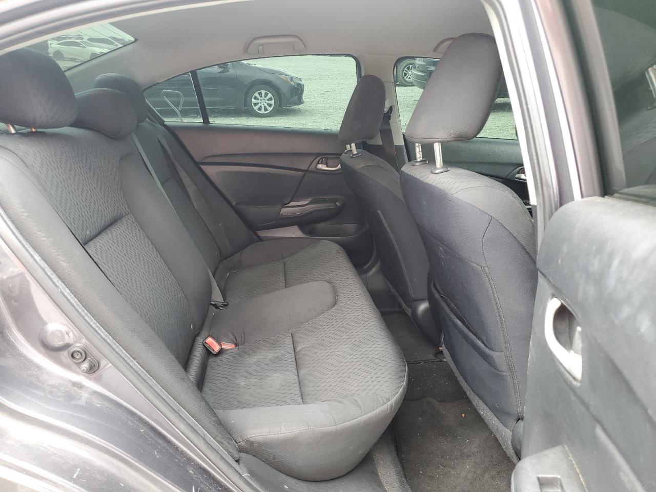 2015 Honda Civic Lx Gray vin: 19XFB2F57FE114547