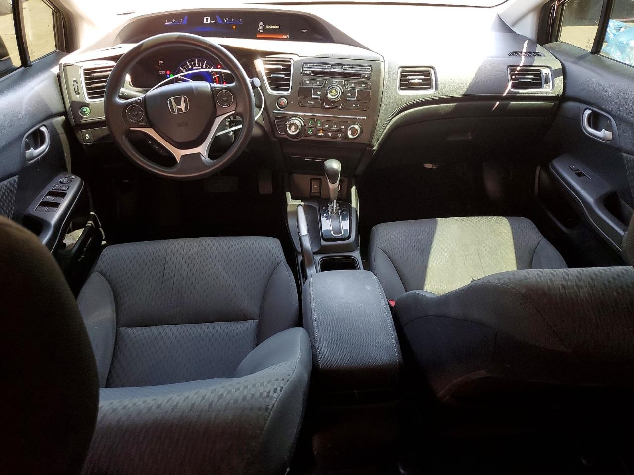 2015 Honda Civic Lx Gray vin: 19XFB2F57FE114547