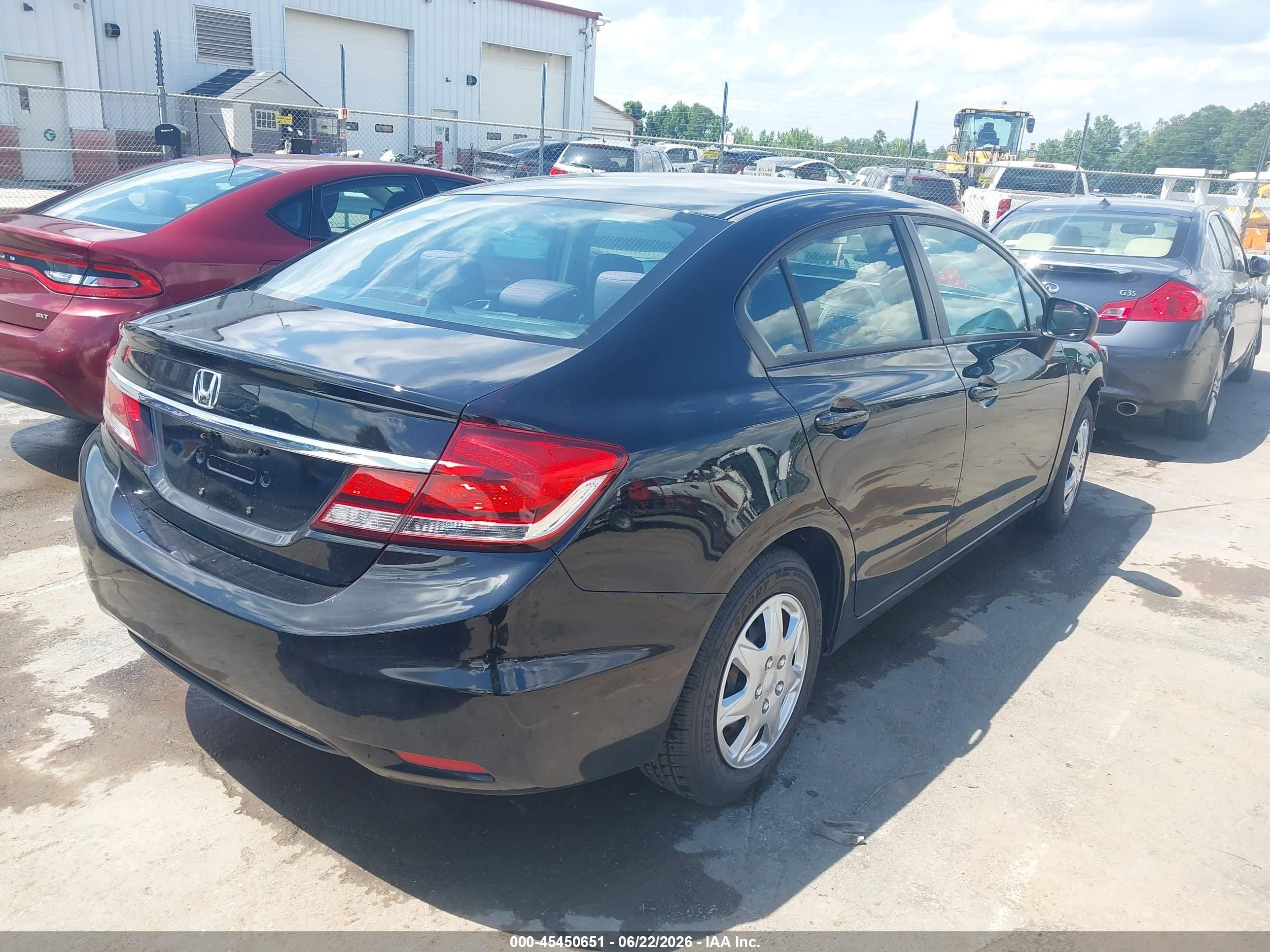 2015 Honda Civic Lx Black vin: 19XFB2F57FE117013