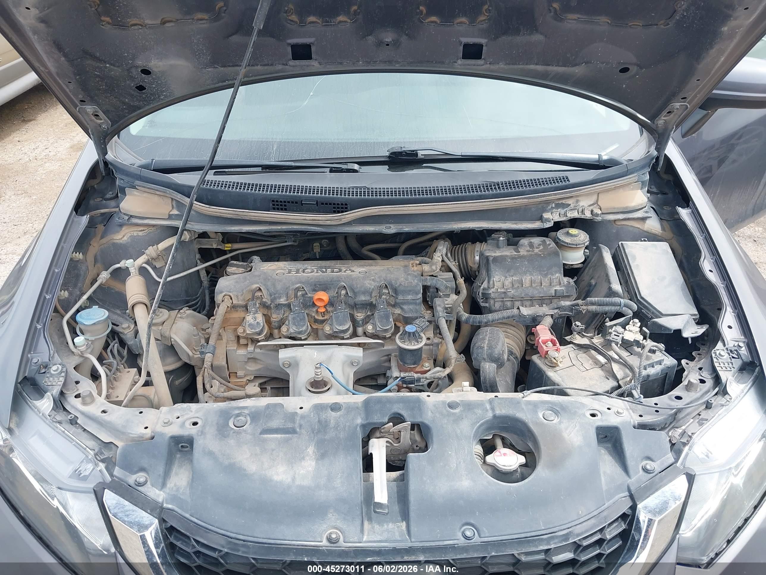 2015 Honda Civic Lx Серый vin: 19XFB2F57FE120753