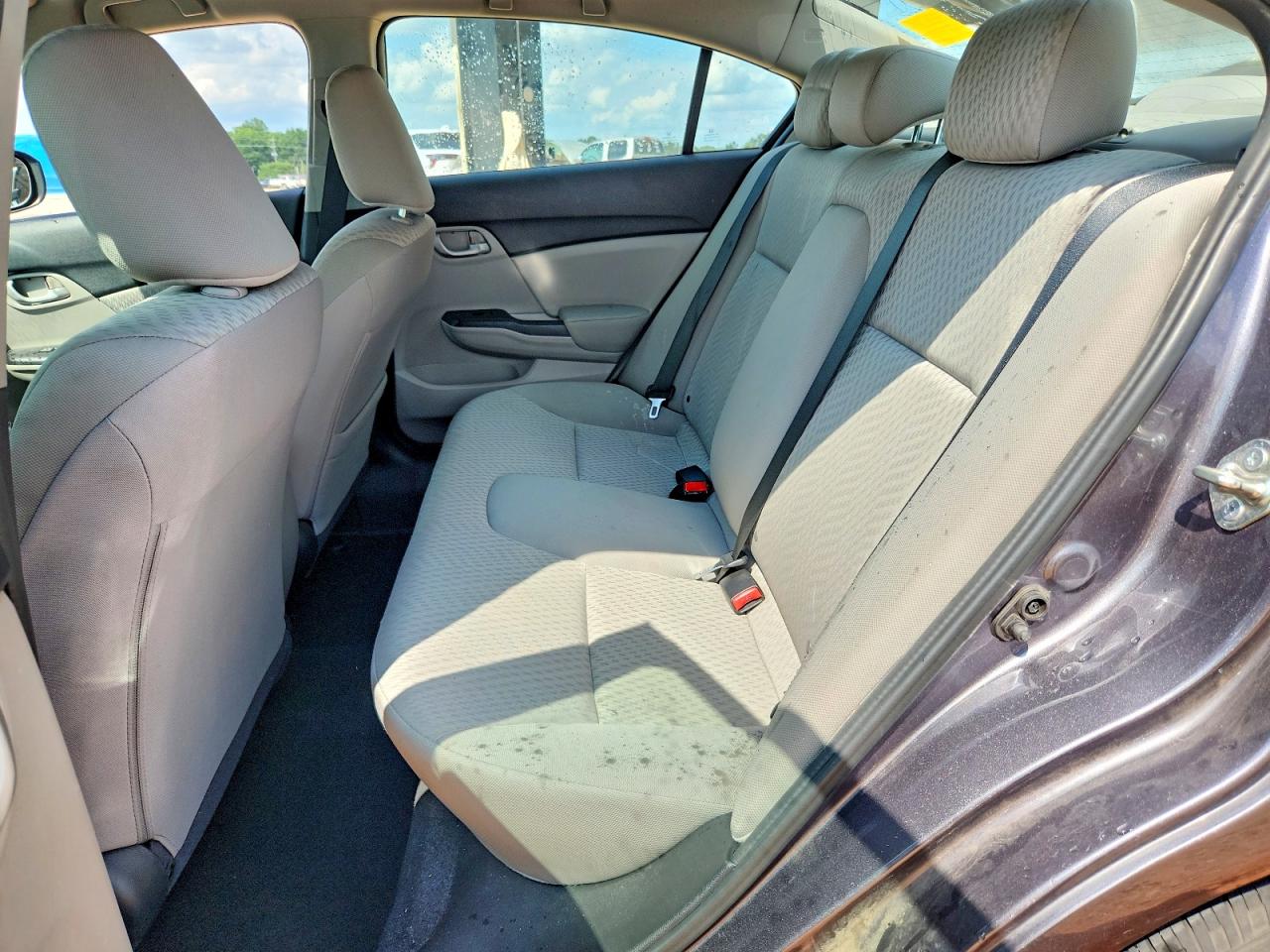 2015 Honda Civic Lx Gray vin: 19XFB2F57FE239838
