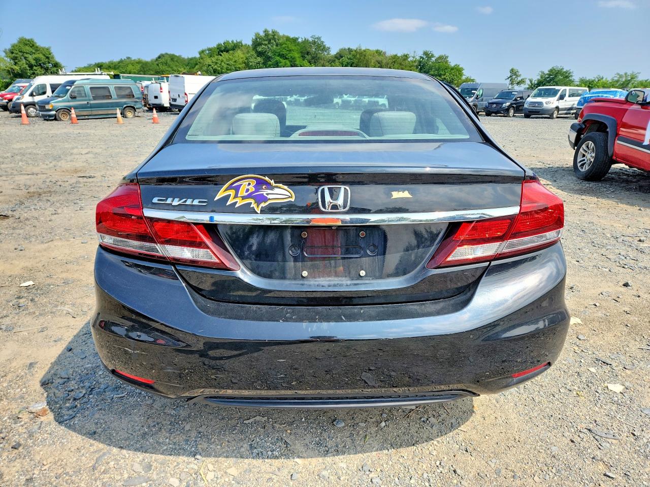2015 Honda Civic Lx Black vin: 19XFB2F57FE245395