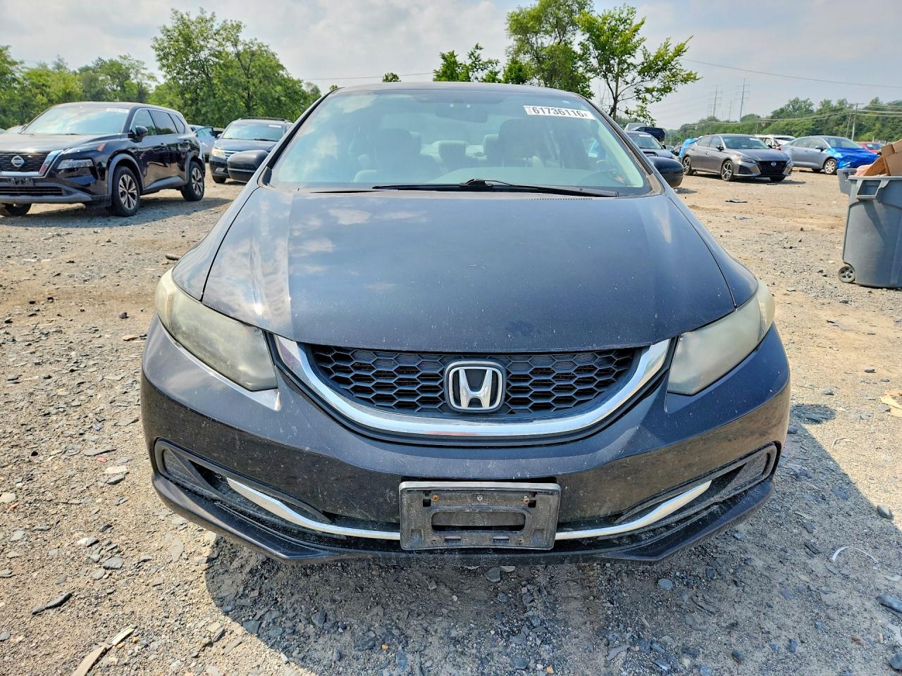 2015 Honda Civic Lx Black vin: 19XFB2F57FE245395
