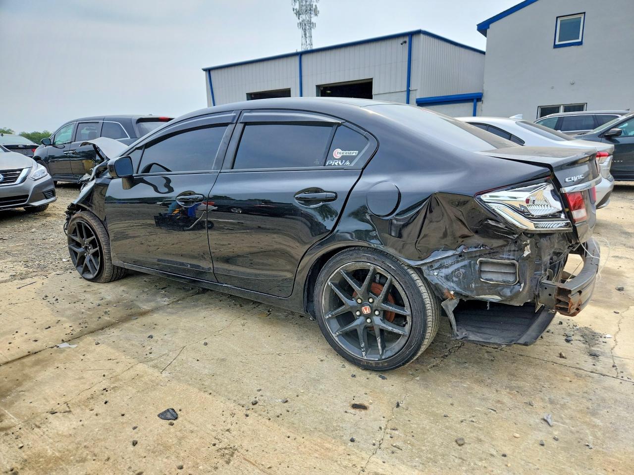 2015 Honda Civic Lx Черный vin: 19XFB2F57FE245784