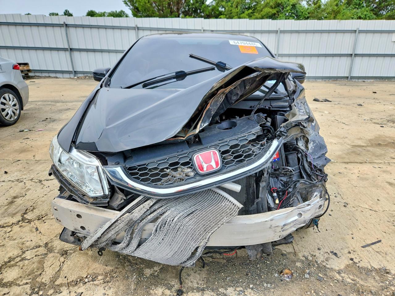 2015 Honda Civic Lx Черный vin: 19XFB2F57FE245784