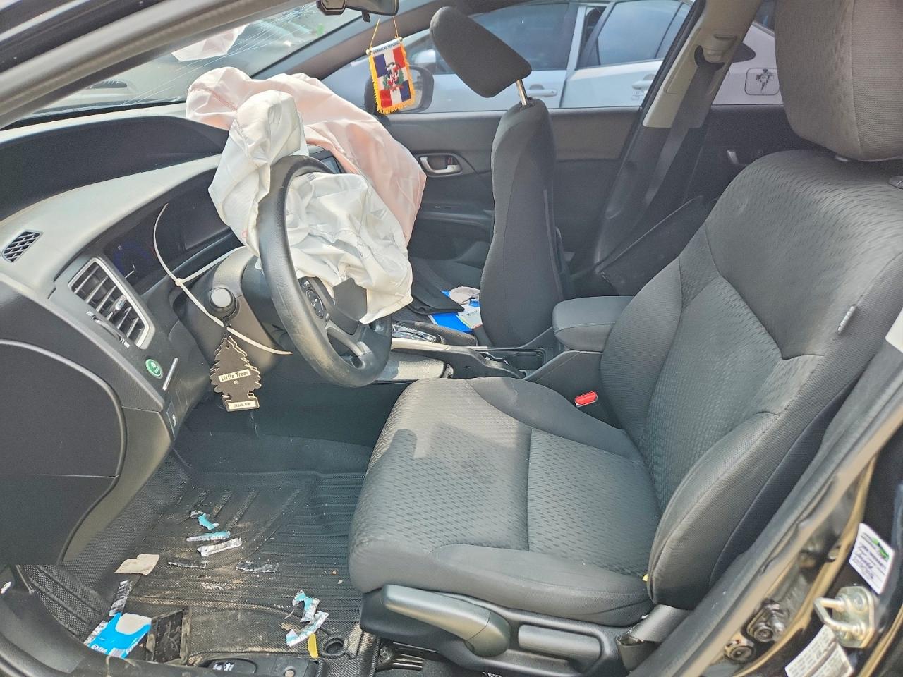 2015 Honda Civic Lx Черный vin: 19XFB2F57FE245784