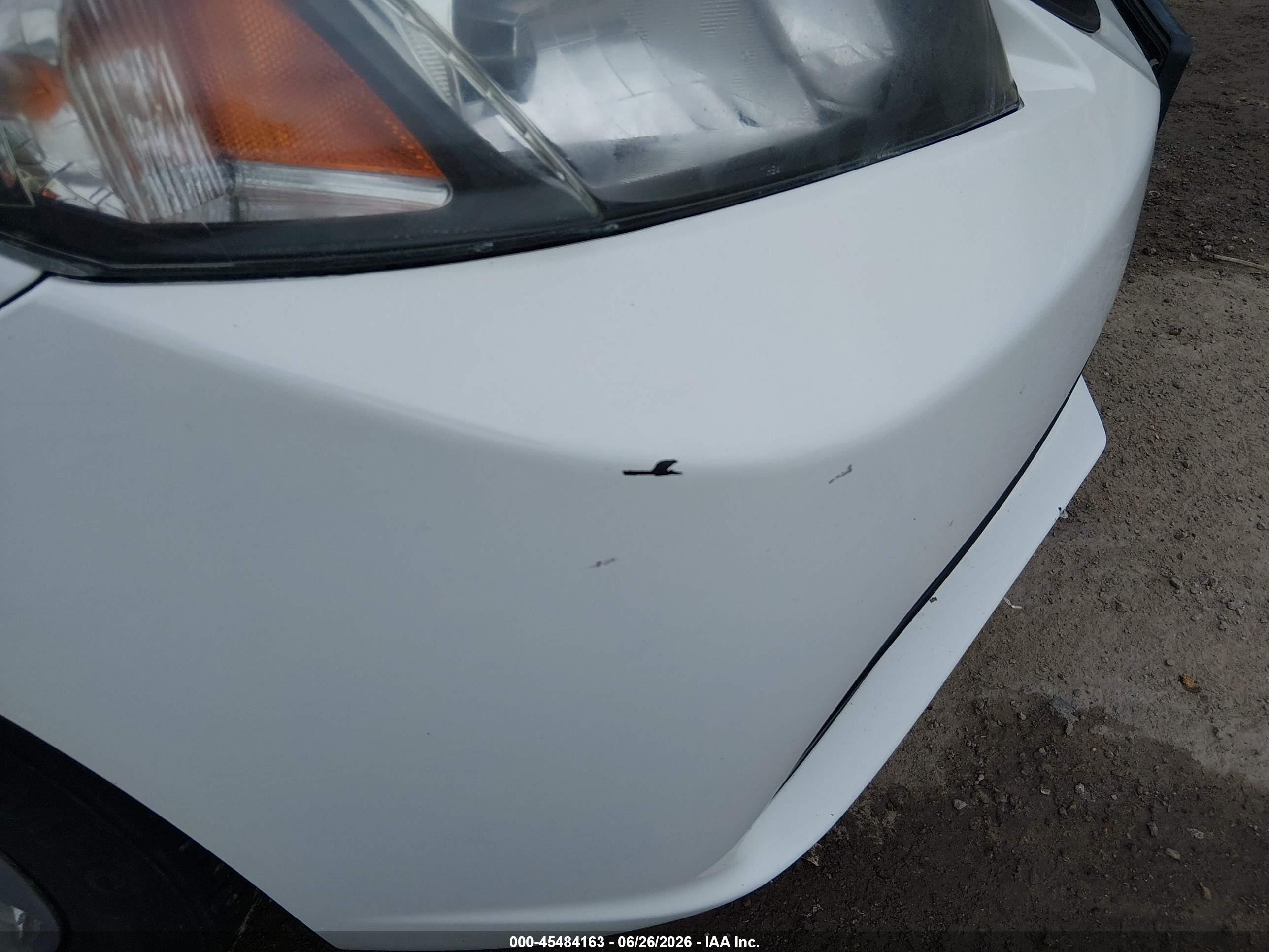 2015 Honda Civic Lx White vin: 19XFB2F57FE255201