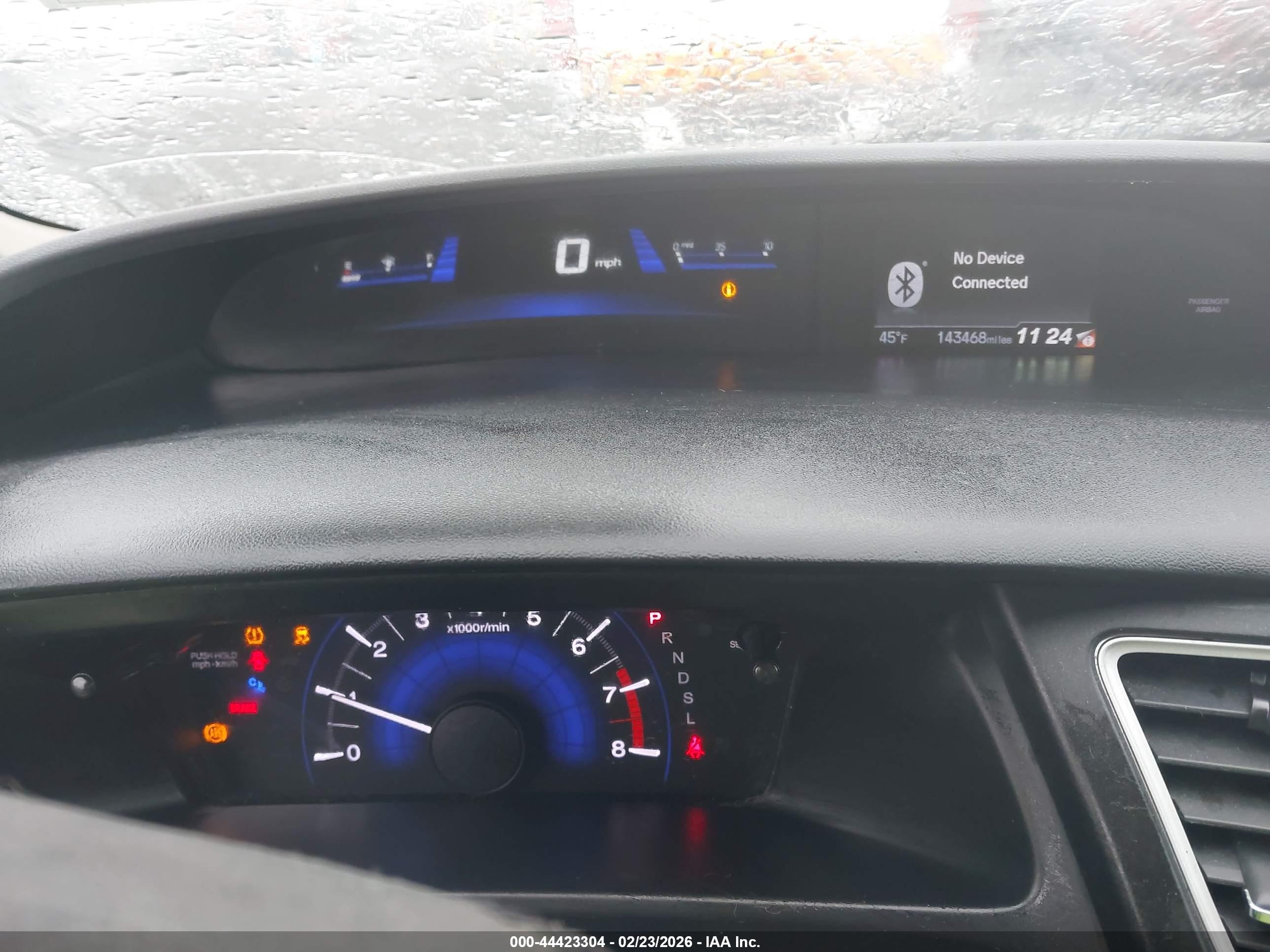 2015 Honda Civic Lx Красный vin: 19XFB2F57FE268126