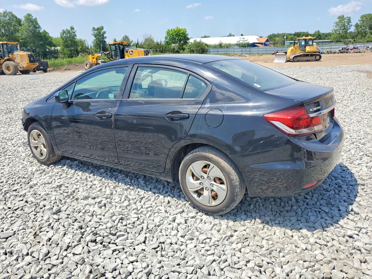 2015 Honda Civic Lx Black vin: 19XFB2F57FE273004