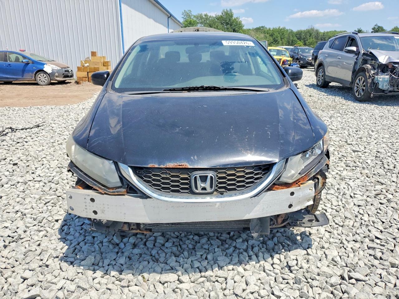 2015 Honda Civic Lx Black vin: 19XFB2F57FE273004
