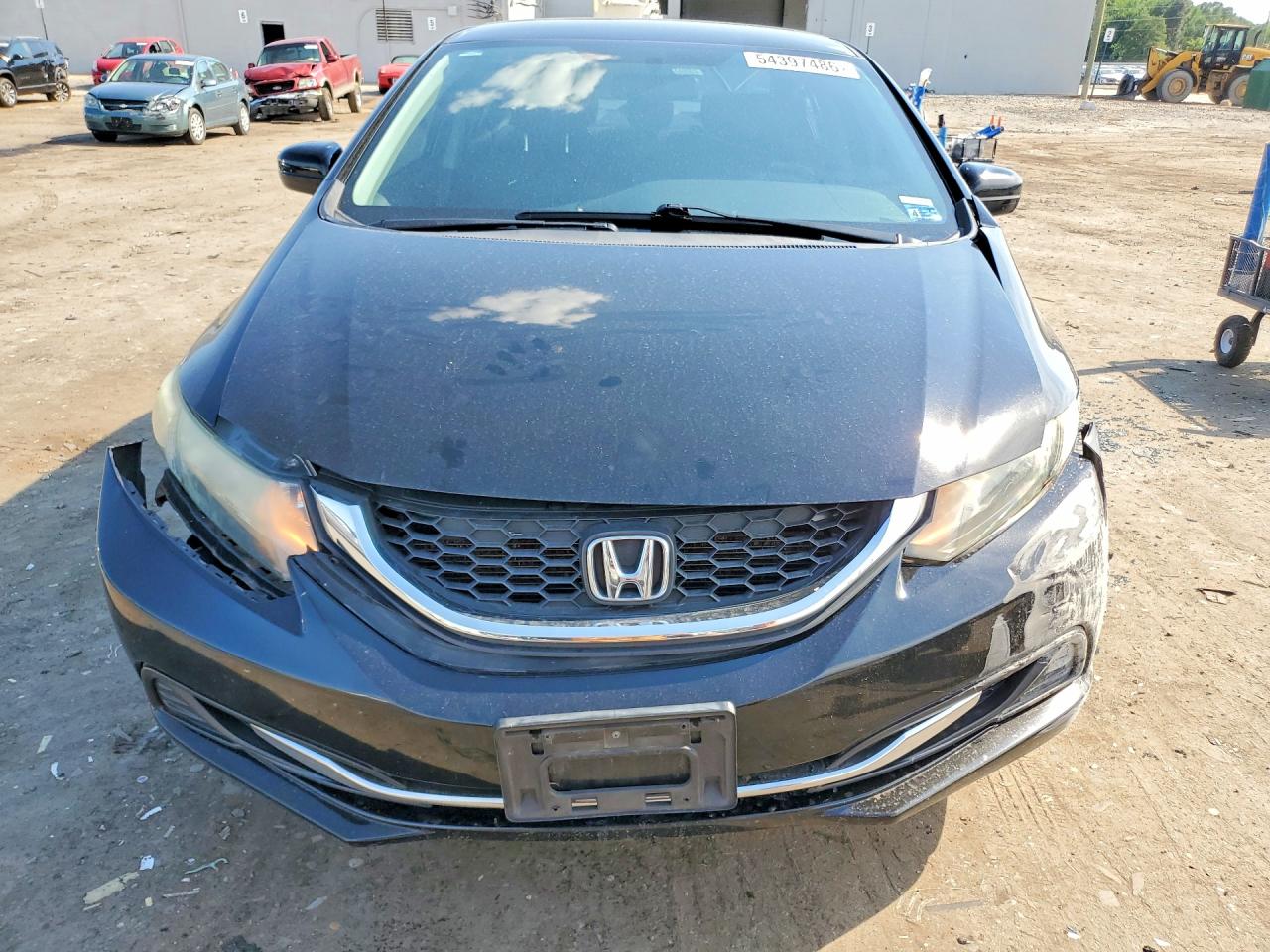 2015 Honda Civic Lx Черный vin: 19XFB2F57FE281734
