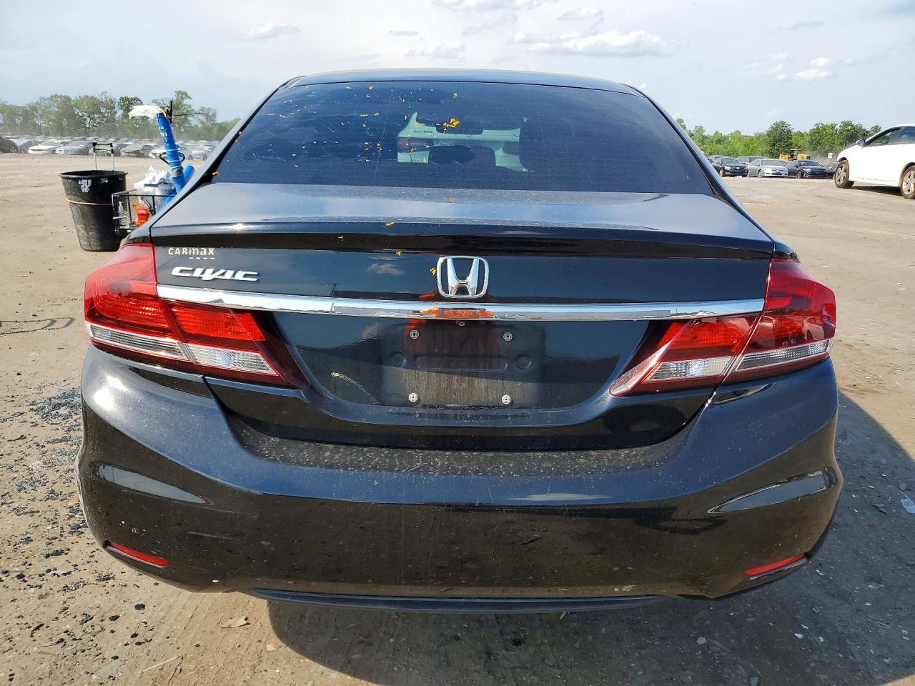 2015 Honda Civic Lx Черный vin: 19XFB2F57FE281734