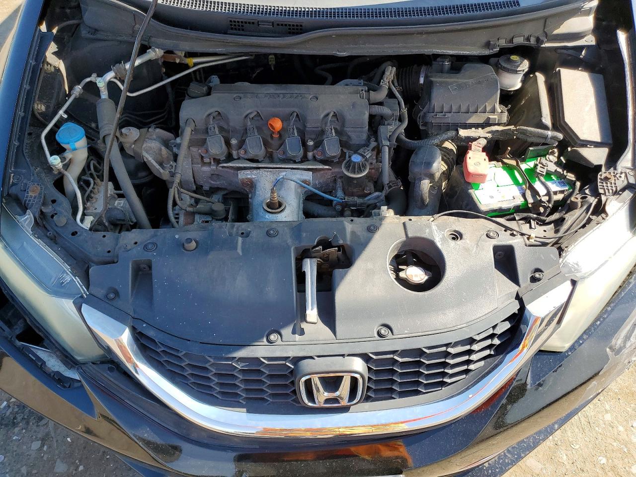 2015 Honda Civic Lx Черный vin: 19XFB2F57FE281734