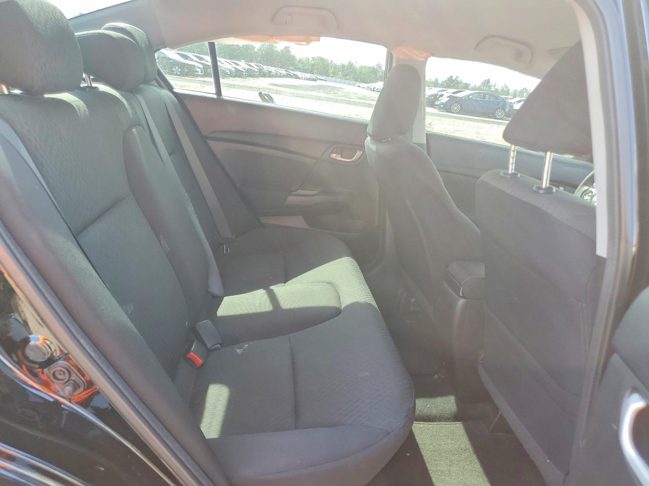 2015 Honda Civic Lx Черный vin: 19XFB2F57FE281734