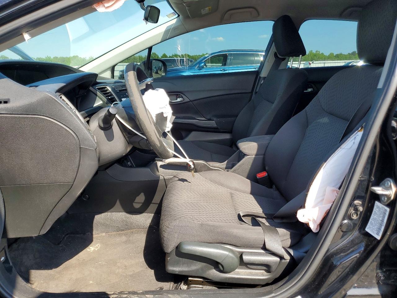 2015 Honda Civic Lx Черный vin: 19XFB2F57FE281734